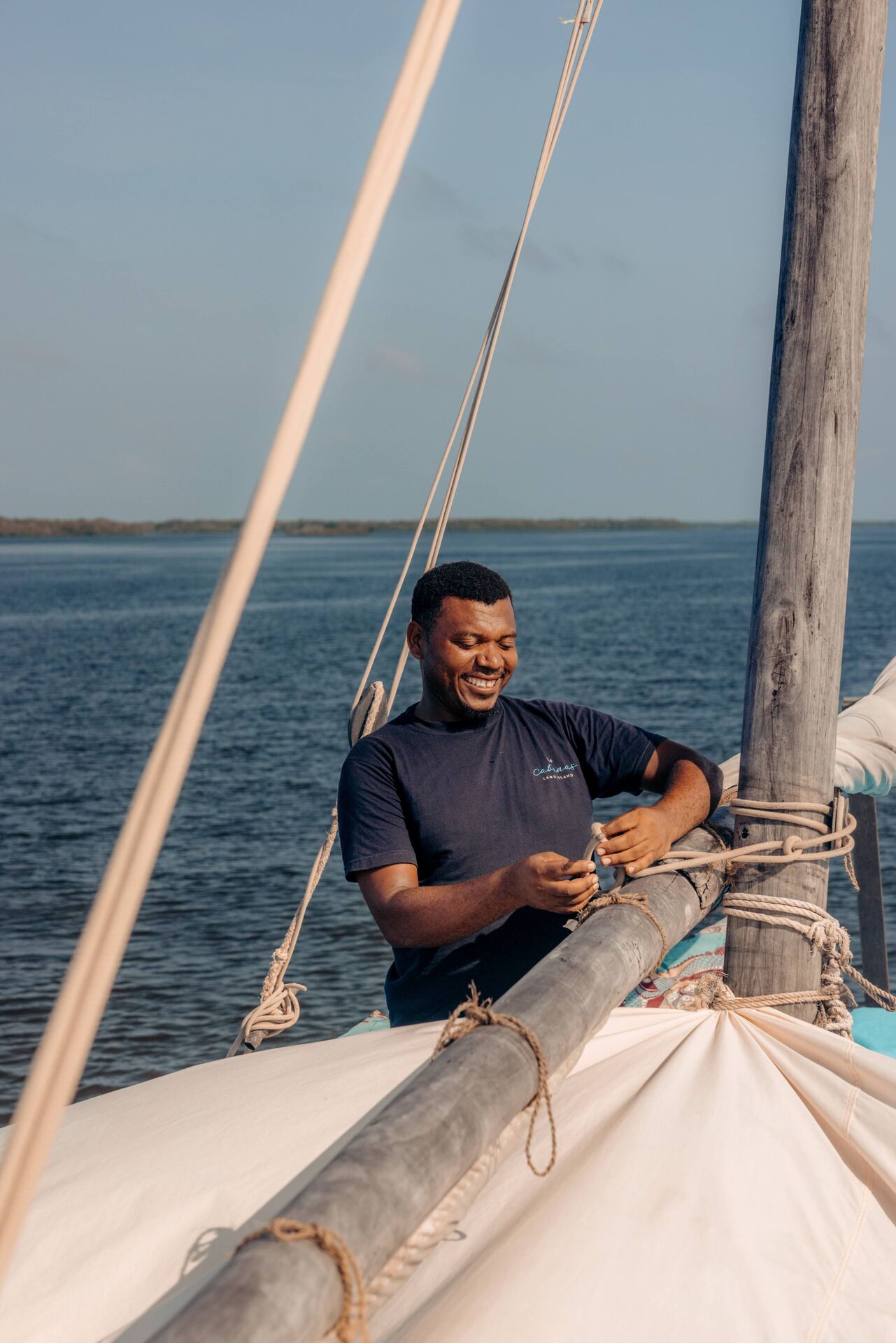 A dhow at dawn — the Lamu Archipelago
